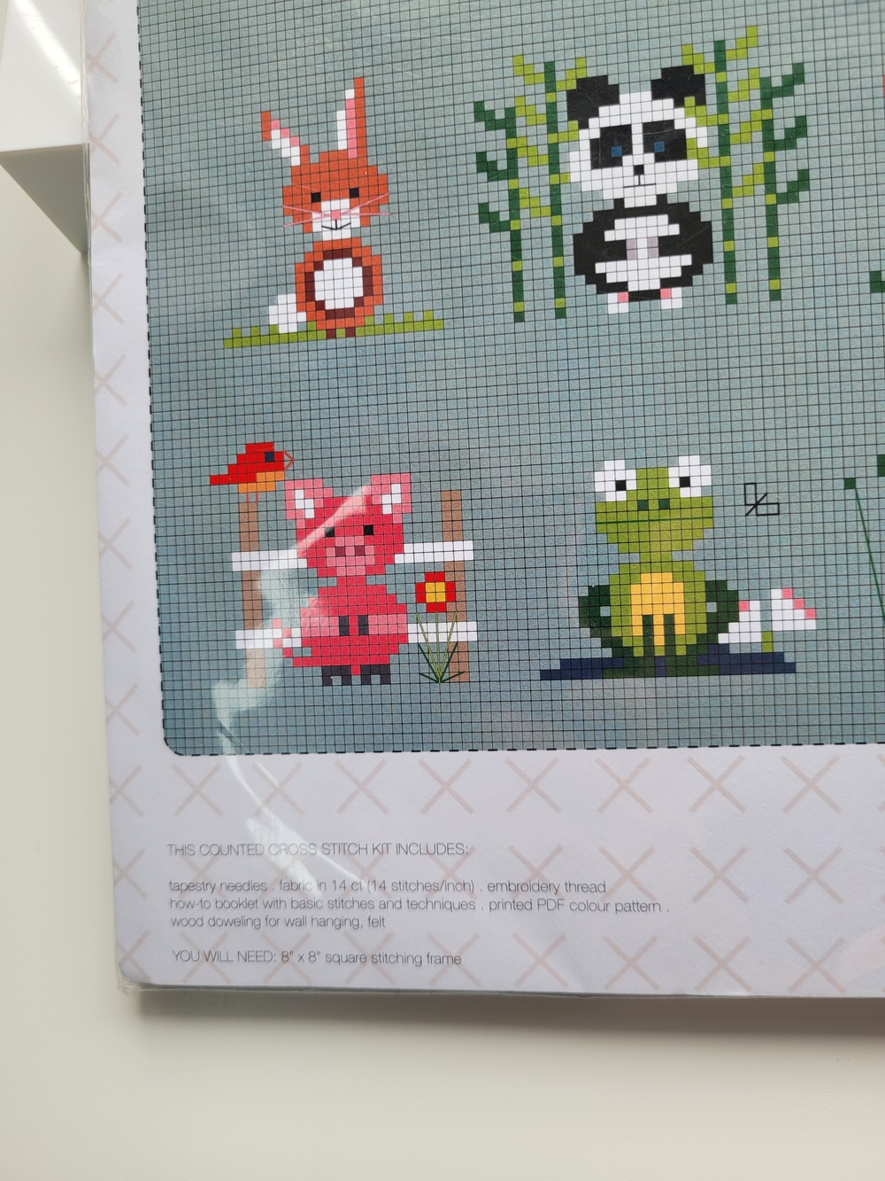 NWT - Diana Watters Animal Sampler Cross Stitch Kit - Still in package - Picture 3 of 7